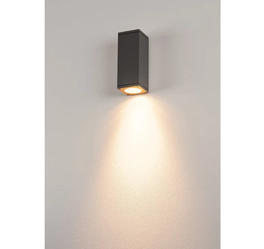 SLV 229525 THEO WALL, Outdoor Wandleuchte, QPAR51, Eckig, Max. 35W 3 SLV 229525 THEO WALL, Outdoor Wandleuchte, QPAR51, Eckig, Max. 35W – Bild 3