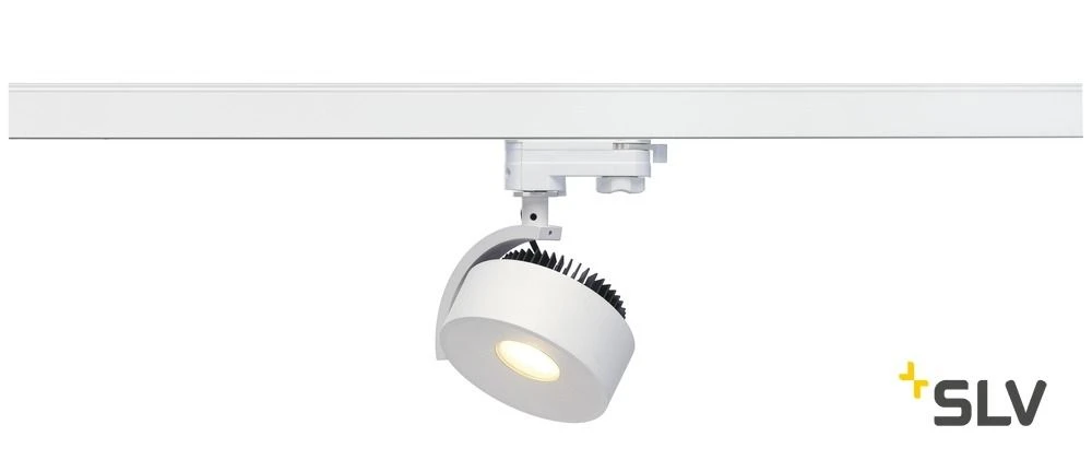 SLV 152601 KALU 3Phasen-HV-LED-Strahler, Incl. LED 13W, Warmweiß 2 SLV 152601 KALU 3Phasen-HV-LED-Strahler, Incl. LED 13W, Warmweiß – Bild 2