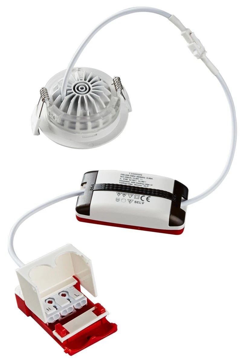 Heitronic 500952 LED Einbaustrahler DL6809 Weiß Rund 24°, Dimm. 2 Heitronic 500952 LED Einbaustrahler DL6809 Weiß Rund 24°, Dimm. – Bild 2