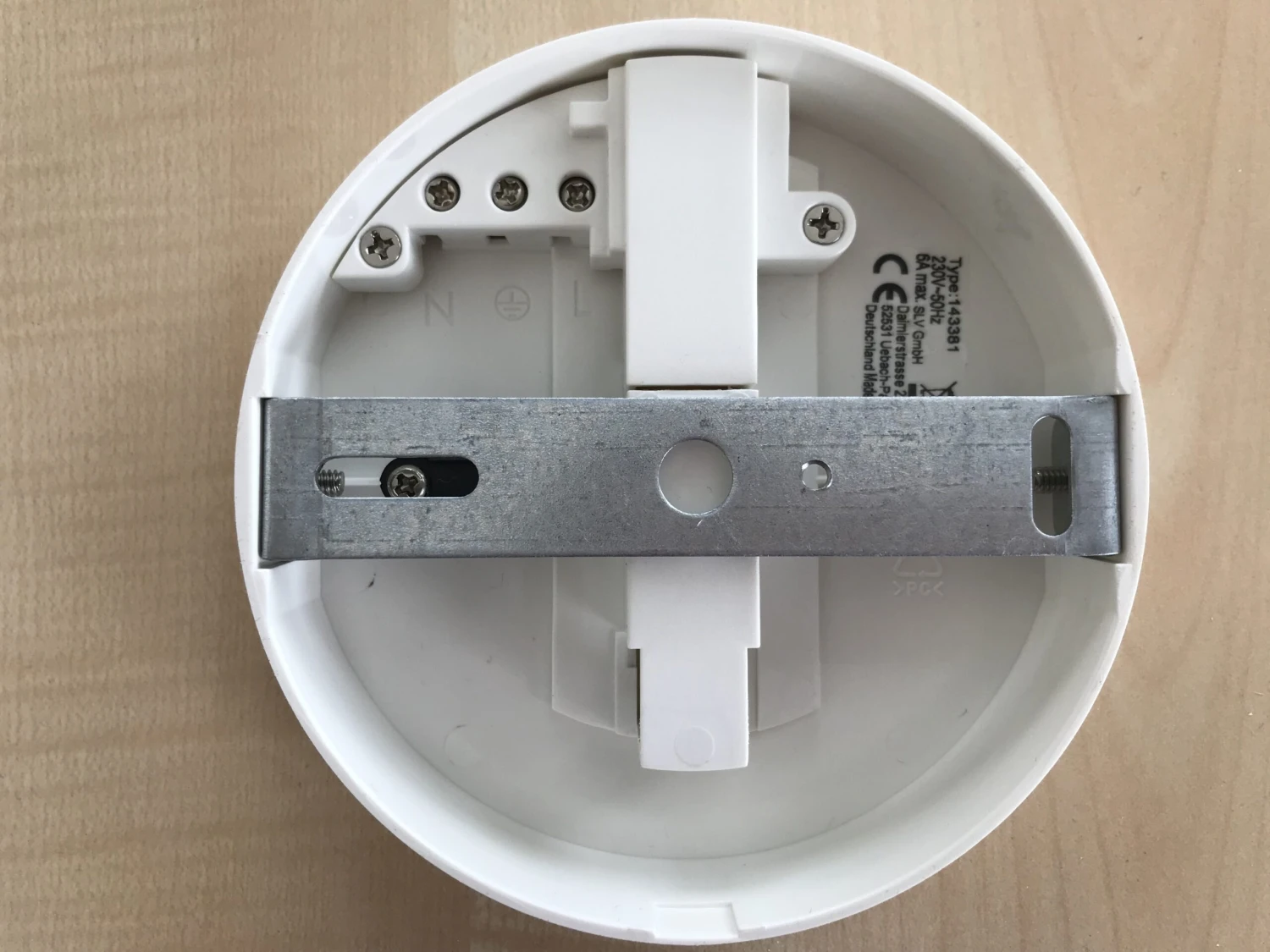 SLV 143381 Deckenrosette Weiß, Für Die Einzelmontage 3 SLV 143381 Deckenrosette Weiß, Für Die Einzelmontage – Bild 3