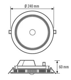 ESYLUX EO10299032 LED-Downlight 4000 K, 18 W 5 ESYLUX EO10299032 LED-Downlight 4000 K, 18 W -Beleuchtungs Discounter 7c9fc7939f7dea9dcfeb780c723f04bddefde4c6