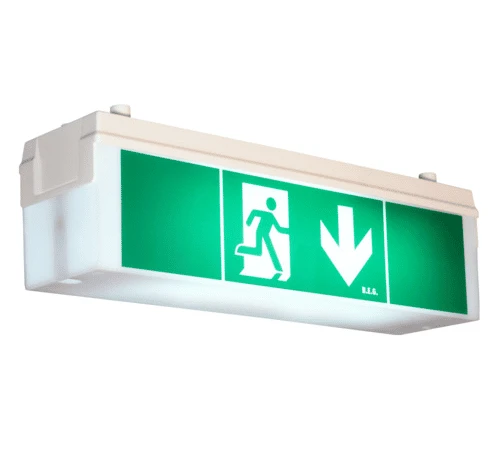 B.E.G. 7894 2DN14/8/EVG/W/DBEG Safetylux Notleuchte Classic 1 B.E.G. 7894 2DN14/8/EVG/W/DBEG Safetylux Notleuchte Classic