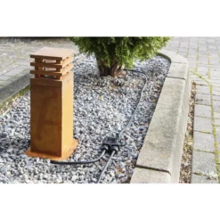 SLV 233427 Außenleuchte RUSTY SQUARE 40, LED, 3000K, IP55, 40cm 13 SLV 233427 Außenleuchte RUSTY SQUARE 40, LED, 3000K, IP55, 40cm -Beleuchtungs Discounter 800469743c8e299f80900703daa034f489ae0491