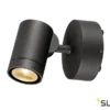SLV 233245 HELIA, Outdoor Wandleuchte, Einflammig, LED, 3000K, IP55, Schwenkbar, 8W
