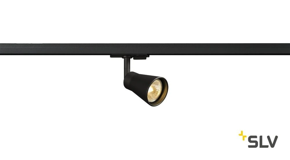 SLV 144200 AVO TRACK 1Phasen-HV-Strahler, GU10, Ohne Leuchtmittel 1 SLV 144200 AVO TRACK 1Phasen-HV-Strahler, GU10, Ohne Leuchtmittel