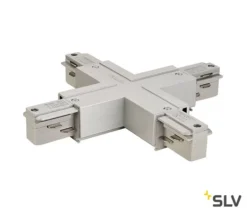 SLV145694 EUTRAC X-Verbinder/ Einspeiser, Silbergrau