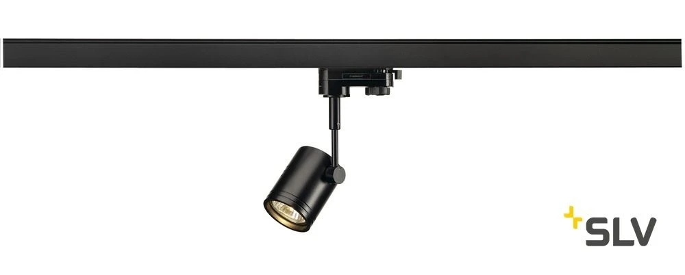 SLV 152240 BIMA 1 Single 3Phasen-HV-Strahler, GU10, Ohne Leuchtmittel 1 SLV 152240 BIMA 1 Single 3Phasen-HV-Strahler, GU10, Ohne Leuchtmittel