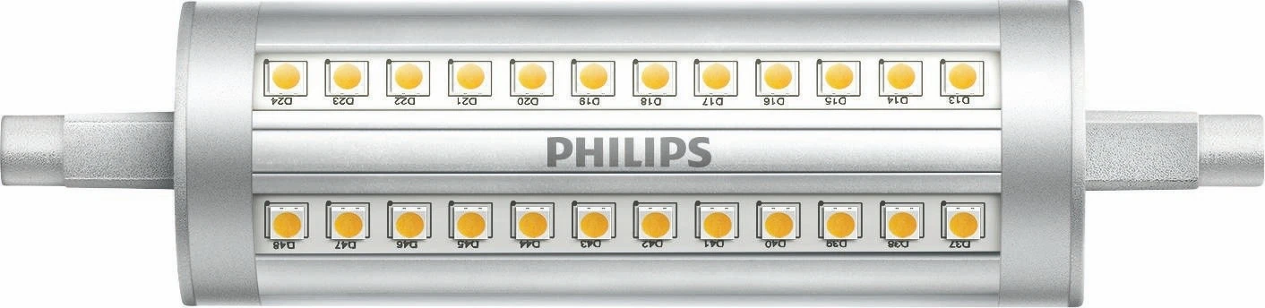 Philips 71400300 CorePro LEDlinear Hochvolt-Stablampen, 14 W, 830, 2000 Lm, R7s, Dimmbar 1 Philips 71400300 CorePro LEDlinear Hochvolt-Stablampen, 14 W, 830, 2000 Lm, R7s, Dimmbar