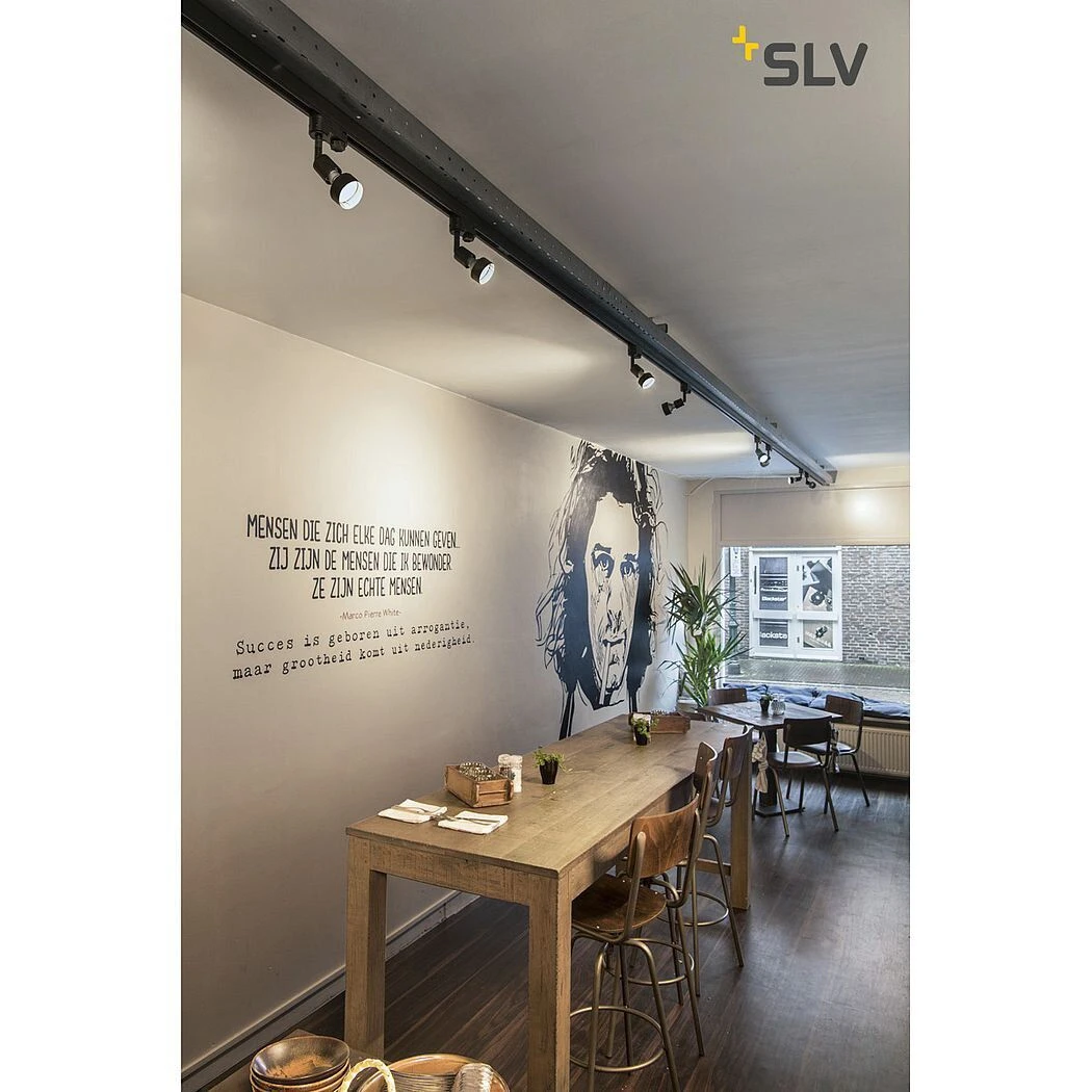 SLV 153560 PURI TRACK 3Phasen-HV-Strahler, GU10, Ohne Leuchtmittel 2 SLV 153560 PURI TRACK 3Phasen-HV-Strahler, GU10, Ohne Leuchtmittel – Bild 2