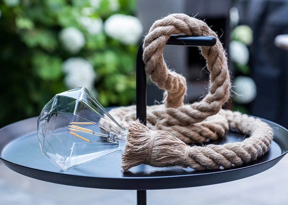 BAILEY 141483 Pendelleuchte Rope E27 Mit Seilkabel 1,5m 2 BAILEY 141483 Pendelleuchte Rope E27 Mit Seilkabel 1,5m – Bild 2