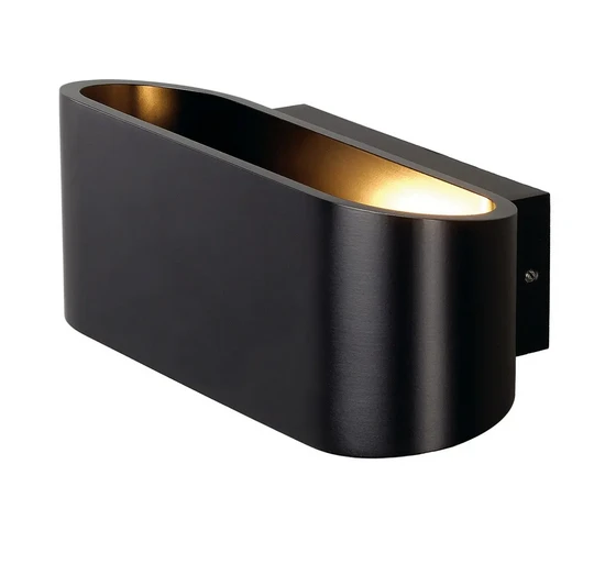 SLV 151450 OSSA 180, Wandleuchte, QT-DE12, Oval, Up/down, L/B/H 18/8/7 Cm, Max. 100W 3 SLV 151450 OSSA 180, Wandleuchte, QT-DE12, Oval, Up/down, L/B/H 18/8/7 Cm, Max. 100W – Bild 3
