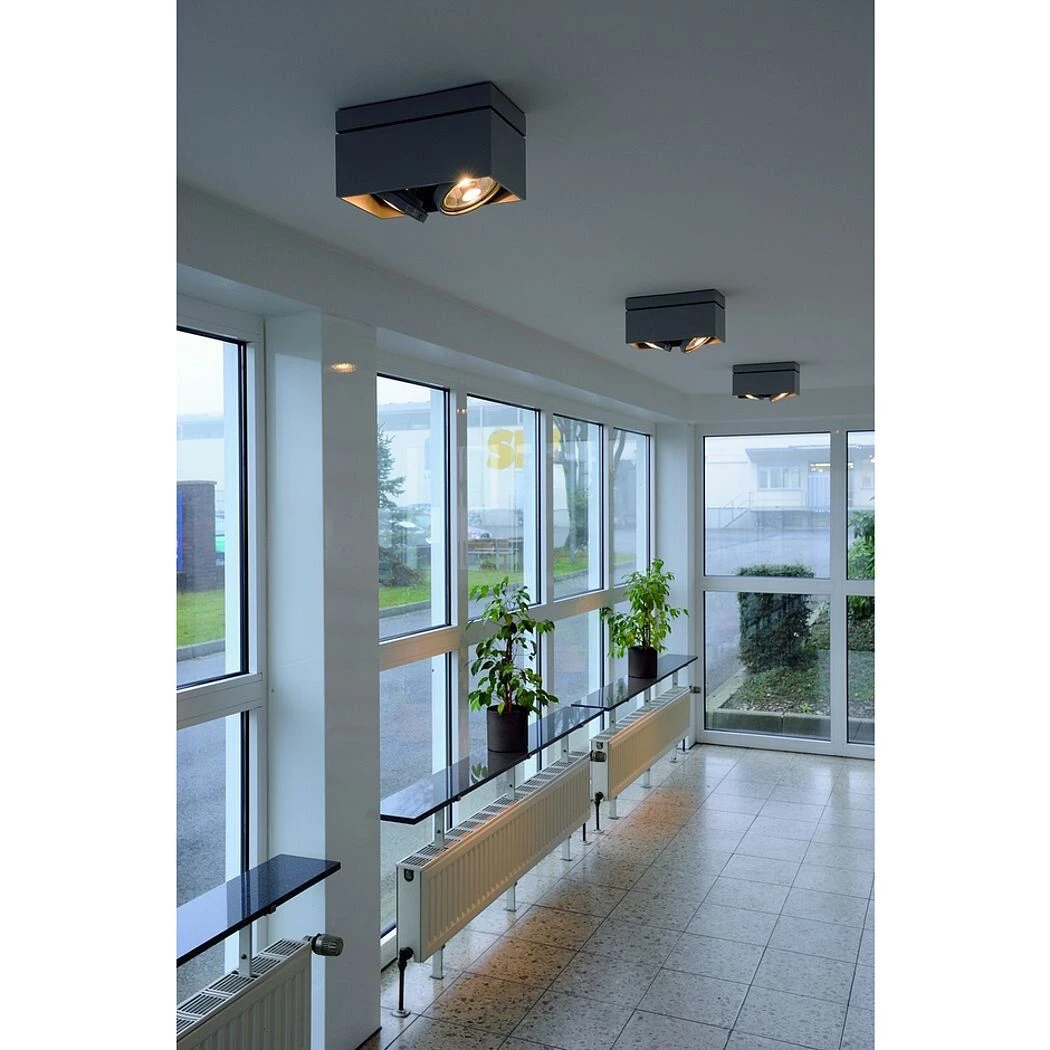 SLV 117111 KARDAMOD Deckenleuchte ES111/GU10, 2x75W 3 SLV 117111 KARDAMOD Deckenleuchte ES111/GU10, 2x75W – Bild 3