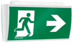 Esylux EN10061837 Notausgangsleuchte SLF Für Deckenaufbaumontage