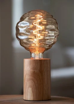 BAILEY 140640 Tischleuchte Holz E27, Höhe 13 Cm -Beleuchtungs Discounter 94ea03598dc62ffed4f57b05237011eb890433b7