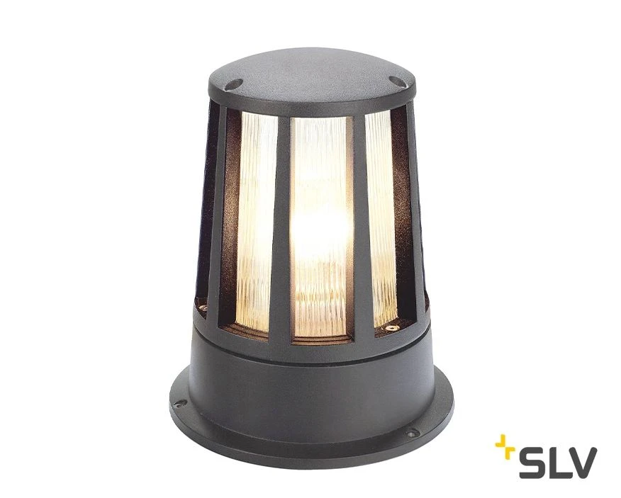 SLV 230435 Outdoor Wegeleuchte Cone, E27, IP54, Höhe 24 Cm 1 SLV 230435 Outdoor Wegeleuchte Cone, E27, IP54, Höhe 24 Cm