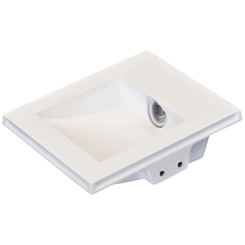 EVN PGL6102 LED Wandeinbauleuchte Aus Gips 1,2W/60lm, Warmweiß 2 EVN PGL6102 LED Wandeinbauleuchte Aus Gips 1,2W/60lm, Warmweiß – Bild 2