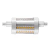 SLV 1005287 QT DE12 R7S 78mm, LED Leuchtmittel Transparent 9W 3000K