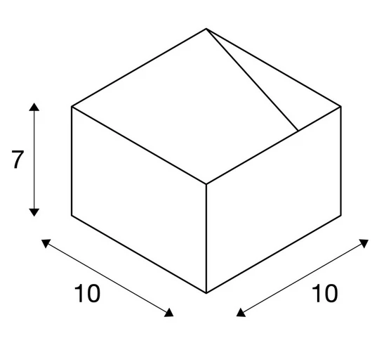SLV 151321 LOGS IN, Wandleuchte, LED, 3000K, Eckig, Inkl. LED-Treiber 2 SLV 151321 LOGS IN, Wandleuchte, LED, 3000K, Eckig, Inkl. LED-Treiber – Bild 2