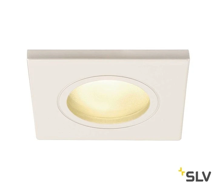 SLV 1001169 DOLIX OUT Feuchtraumstrahler IP65, GU10 Eckig Weiß 1 SLV 1001169 DOLIX OUT Feuchtraumstrahler IP65, GU10 Eckig Weiß