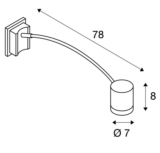 SLV 233135 MYRA DISPLAY, Outdoor Wandleuchte, QPAR51, IP55, Gewölbt, Max. 50W 2 SLV 233135 MYRA DISPLAY, Outdoor Wandleuchte, QPAR51, IP55, Gewölbt, Max. 50W – Bild 2