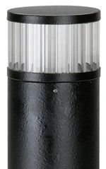 Albert 662235 LED Pollerleuchte, 10W, Höhe 0,9m, Schwarz