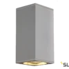 SLV 229574 BIG THEO, Outdoor Wandleuchte, QPAR111, IP44, Eckig, Up/down, Max. 150W