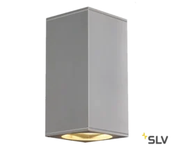 SLV 229574 BIG THEO, Outdoor Wandleuchte, QPAR111, IP44, Eckig, Up/down, Max. 150W