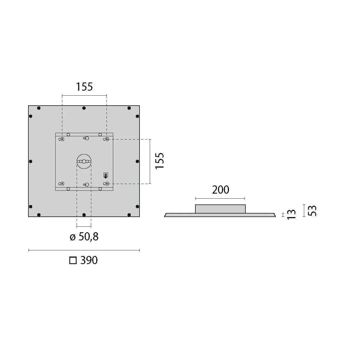 Perform.i.L. 8713661253410 LED-Anbauleuchte SL713AB Cover 390, 21W, Weiß 2 Perform.i.L. 8713661253410 LED-Anbauleuchte SL713AB Cover 390, 21W, Weiß – Bild 2