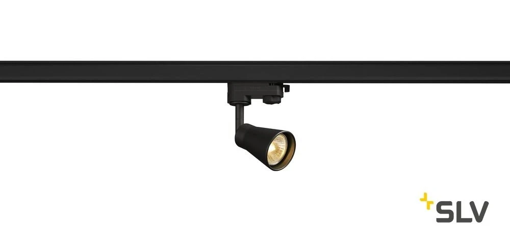 SLV 152640 AVO TRACK 3Phasen-HV-Strahler, GU10, Ohne Leuchtmittel 1 SLV 152640 AVO TRACK 3Phasen-HV-Strahler, GU10, Ohne Leuchtmittel