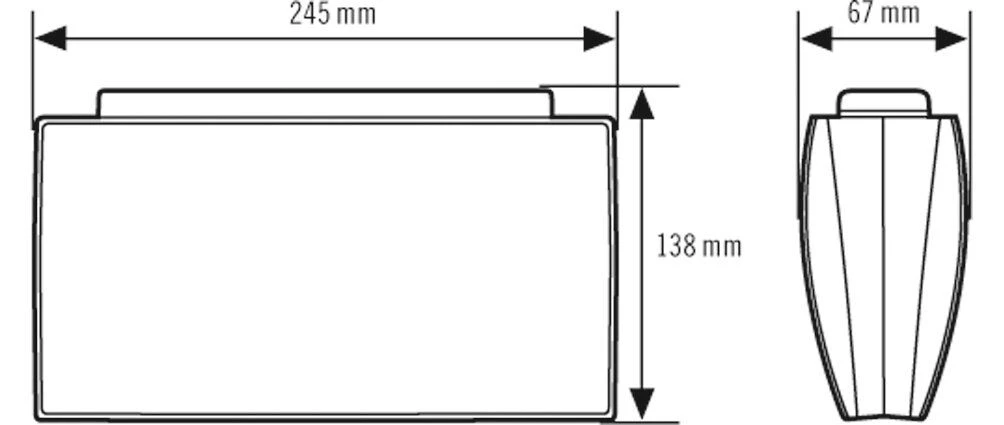 Esylux EN10061813 Notausgangsleuchte SLE Für Deckenaufbaumontage 3 Esylux EN10061813 Notausgangsleuchte SLE Für Deckenaufbaumontage – Bild 3