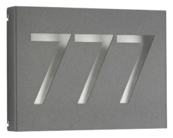 Albert 626005 Hausnummernleuchte 3-stellige Ziffern