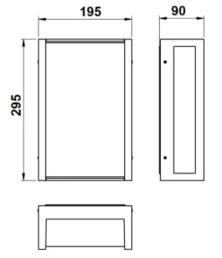 Albert 626400 Hausnummern-Wandleuchte, LED 10W, Anthrazit -Beleuchtungs Discounter aca6eaa0302d600f05852739996383eb0f052b1a 1