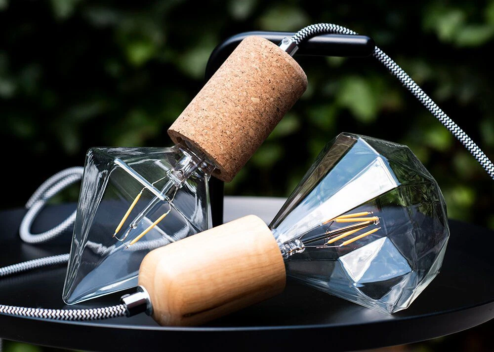 BAILEY 141482 Pendelleuchte Cork E27 Mit Textilkabel 1,5m 2 BAILEY 141482 Pendelleuchte Cork E27 Mit Textilkabel 1,5m – Bild 2