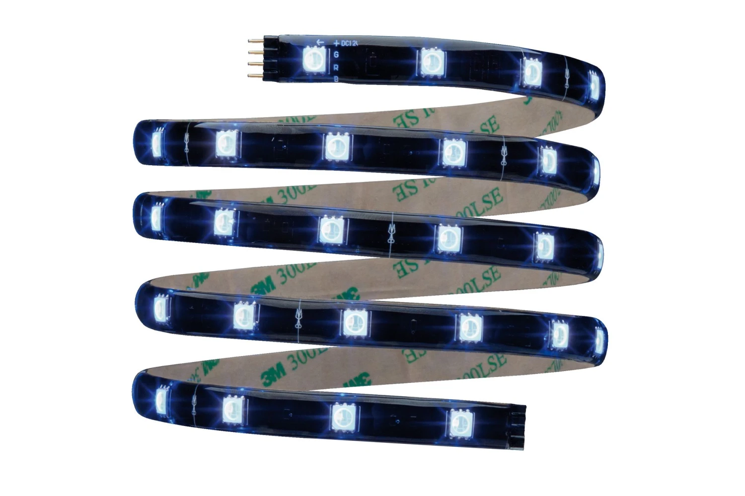 Paulmann 703.19 LED-RGB-Stripe-Set 1,5m, 14,4W/420lm Farbwechsel 3 Paulmann 703.19 LED-RGB-Stripe-Set 1,5m, 14,4W/420lm Farbwechsel – Bild 3