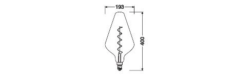 Ledvance 4058075761018 Vintage 1906® LED AW188, 300 °, 4 W, 818, 140 Lm, E27, Dimmbar 2 Ledvance 4058075761018 Vintage 1906® LED AW188, 300 °, 4 W, 818, 140 Lm, E27, Dimmbar – Bild 2