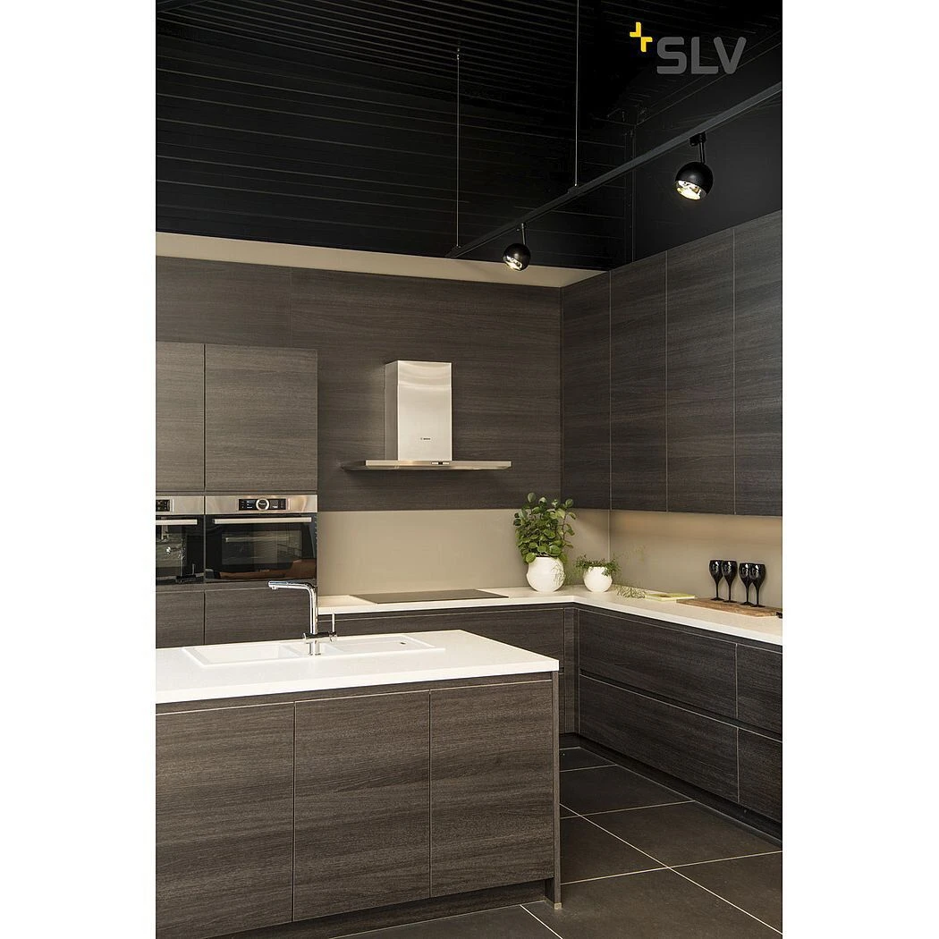 SLV 1000707 Light Eye 150 3Phasen-HV-Strahler, GU10, Ohne Leuchtmittel 2 SLV 1000707 Light Eye 150 3Phasen-HV-Strahler, GU10, Ohne Leuchtmittel – Bild 2