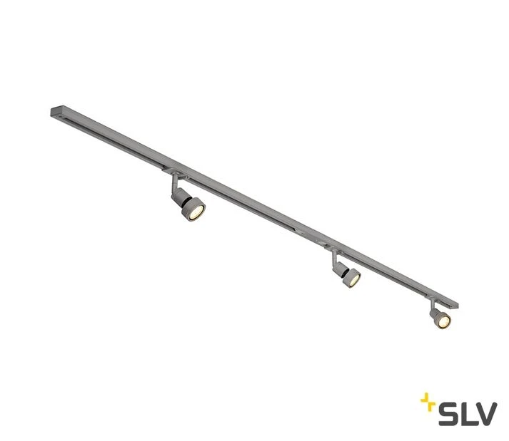 SLV 143194 PURI TRACK Strahler-SET 1Phasen-Hochvolt, GU10, Mit Leuchtmitteln 2 SLV 143194 PURI TRACK Strahler-SET 1Phasen-Hochvolt, GU10, Mit Leuchtmitteln – Bild 2