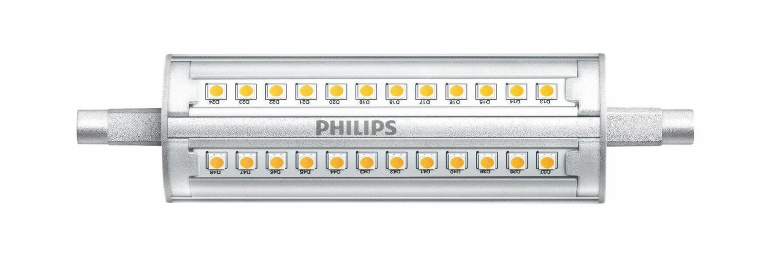 Philips 57879700 CorePro LEDlinear Hochvolt-Stablampen, 14 W, 830, 1600 Lm, R7s, Dimmbar 1 Philips 57879700 CorePro LEDlinear Hochvolt-Stablampen, 14 W, 830, 1600 Lm, R7s, Dimmbar