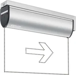ESYLUX EN10031038 LED-Notausgangsleuchte SLD Für Wandausleger