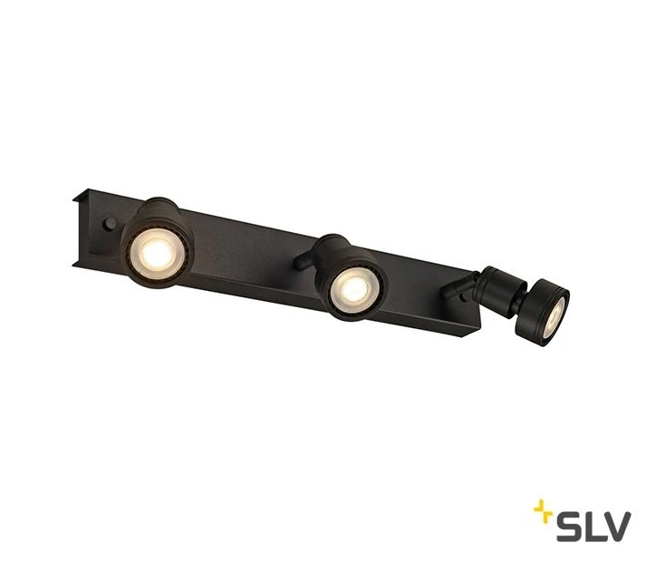 SLV 147380 PURI 3 Wand-/Deckenleuchte GU10/3x50W 3 SLV 147380 PURI 3 Wand-/Deckenleuchte GU10/3x50W – Bild 3