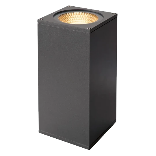 SLV 234505 BIG THEO WALL, Outdoor Wandleuchte, Zweiflammig, LED, 3000K, Flood Up/down, B/H/T 13/27,5/13,5 Cm 3 SLV 234505 BIG THEO WALL, Outdoor Wandleuchte, Zweiflammig, LED, 3000K, Flood Up/down, B/H/T 13/27,5/13,5 Cm – Bild 3