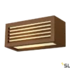 SLV 232497 BOX-L, Outdoor Wandleuchte, TC-(D,H,T,Q)SE, IP44, Eckig, Max. 18W