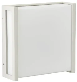 Albert 686401 Hausnummern-Wandleuchte, LED 10W, Weiß