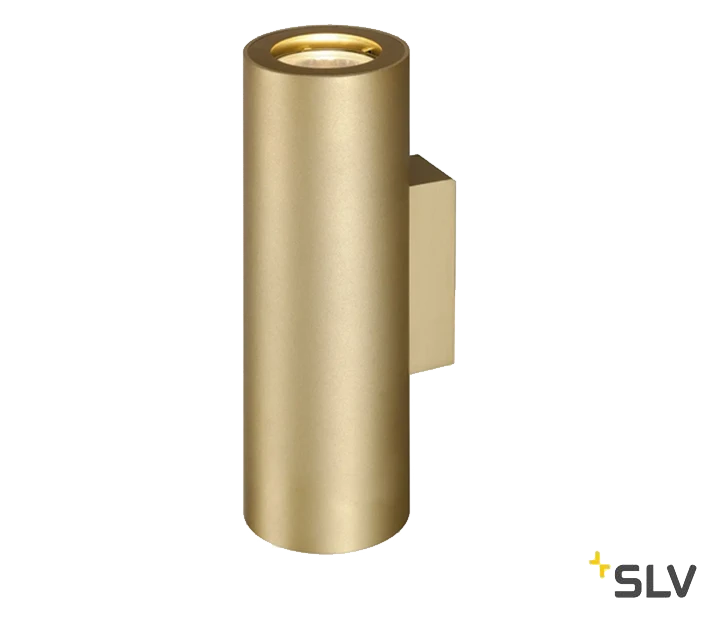 SLV 151803 ENOLA_B, Wandleuchte, QPAR51, Rund, Up/down, Max. 50 W, Inkl. Zierring Messing 1 SLV 151803 ENOLA_B, Wandleuchte, QPAR51, Rund, Up/down, Max. 50 W, Inkl. Zierring Messing