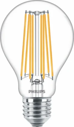 Philips 34744100 CorePro Glass Lampen Mit Hoher Lichtstärke, 17 W, 827, 2452 Lm, E27, Nicht Dimmbar