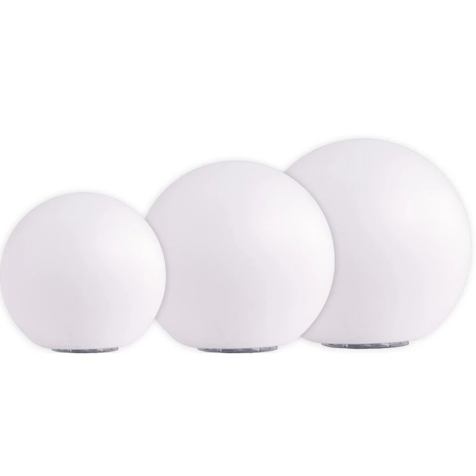 Heitronic 35422 Solar LED-Kugel 3er-Set