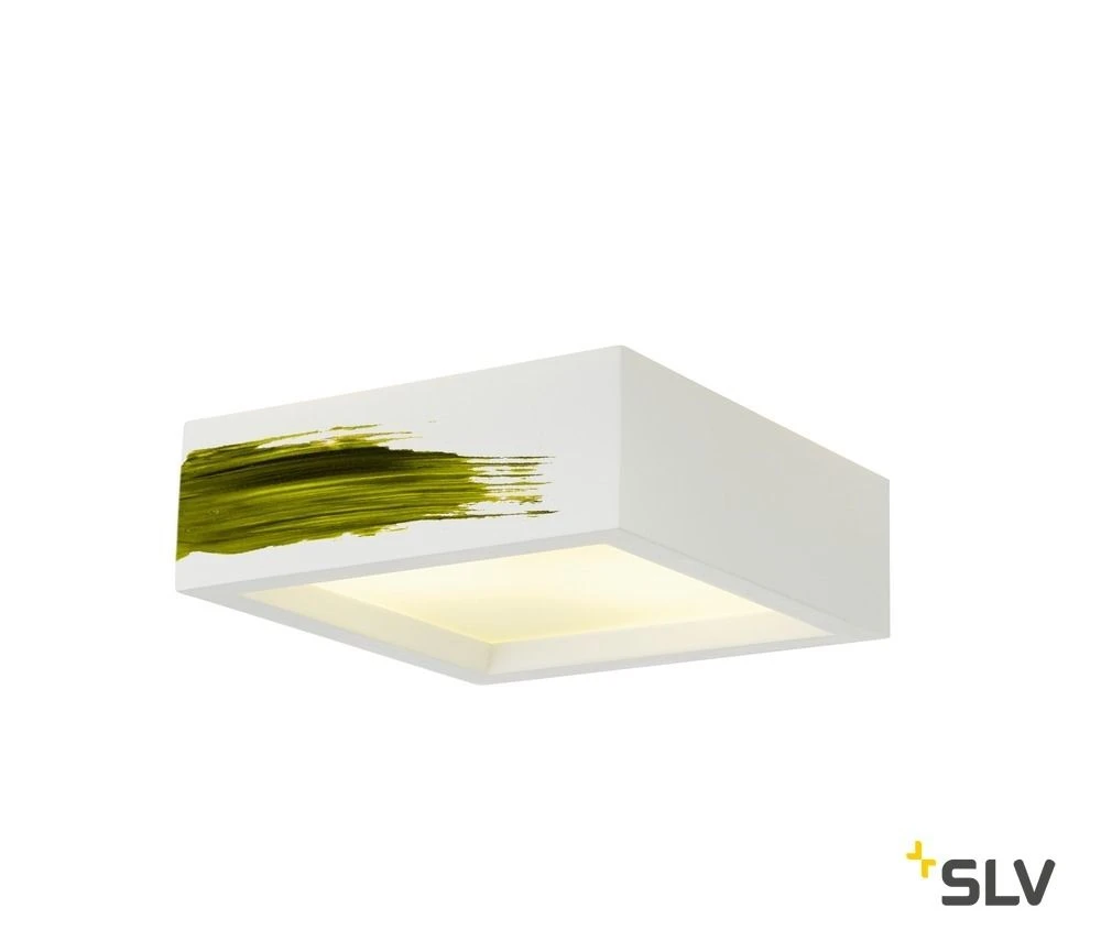 SLV 148002 GL 104 Gipsdeckenleuchte, E27, 2x25W 4 SLV 148002 GL 104 Gipsdeckenleuchte, E27, 2x25W – Bild 4