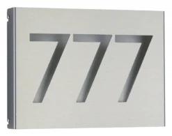 Albert 696013 Hausnummernleuchte 3-stellige Ziffern