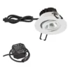 EVN PCE650N60102 LED Deckeneinbau Rund, Schwenkbar, IP65, 6W, 3000K, 620lm