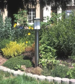 Albert 692257 Edelstahl-Pollerleuchte, Höhe 0,9m, E27 -Beleuchtungs Discounter d5302e1395e459b7c8870b395ba31490415738aa